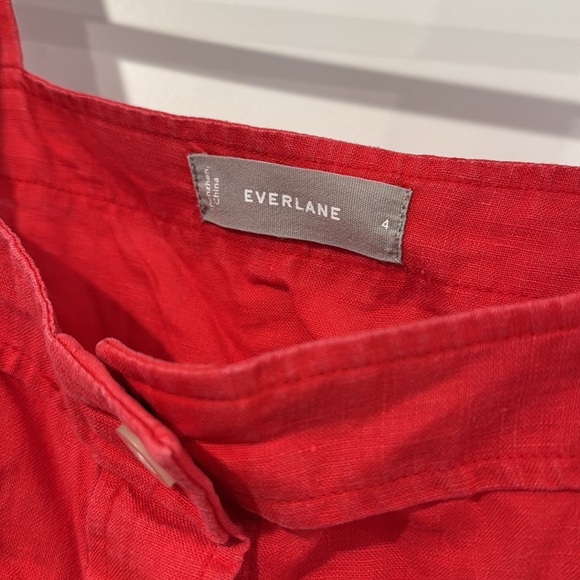 Everlane crop top red - Size 4 - Picture 2 of 4